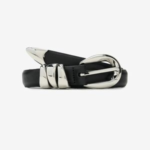 Madewell Triple Metal Keeper Belt